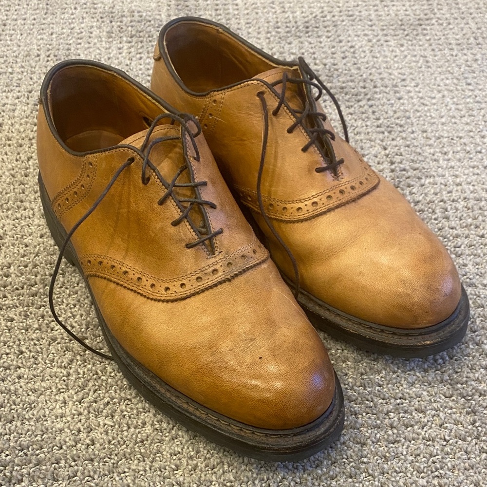 Allen Edmonds Brown Leather Oxfords